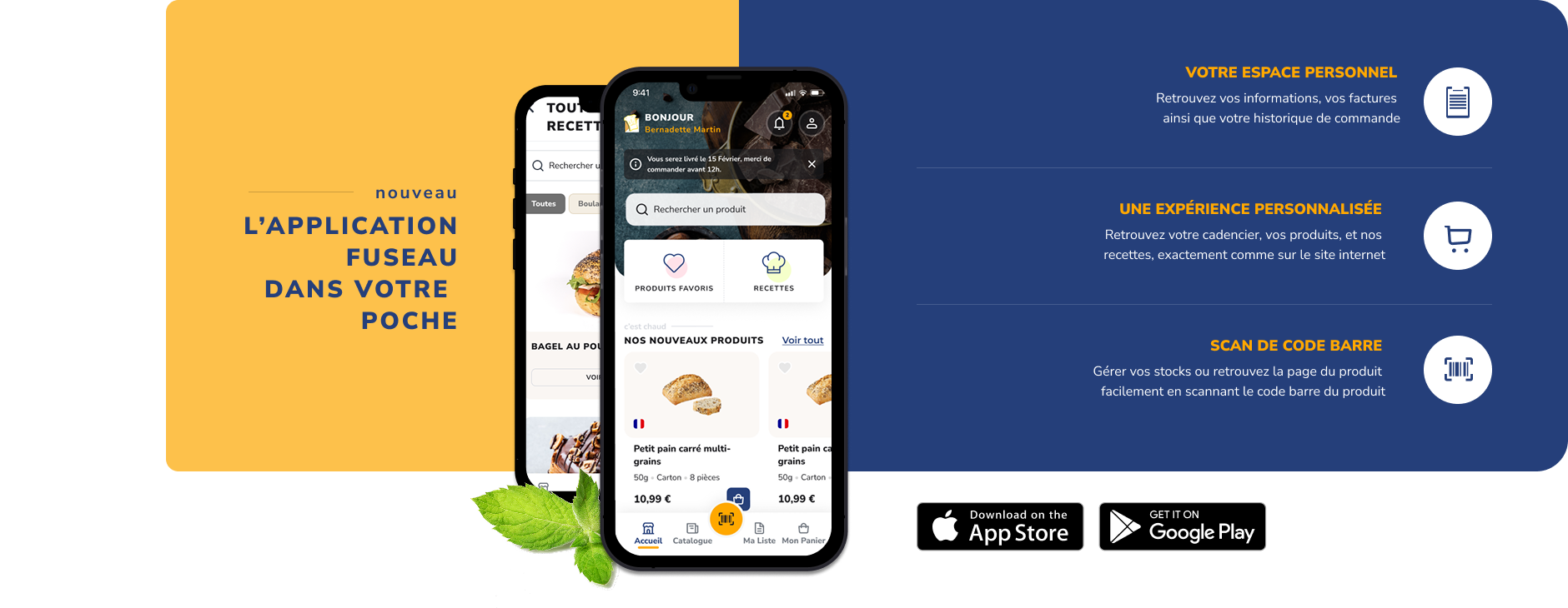 Téléchargez l'application
