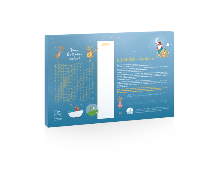 KIT 10 CALENDRIERS AVENT DISTRIB. RENNES