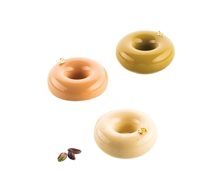 Moule en silicone 8 donuts