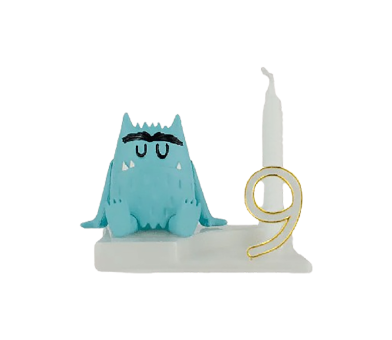 Bougie petit monstre