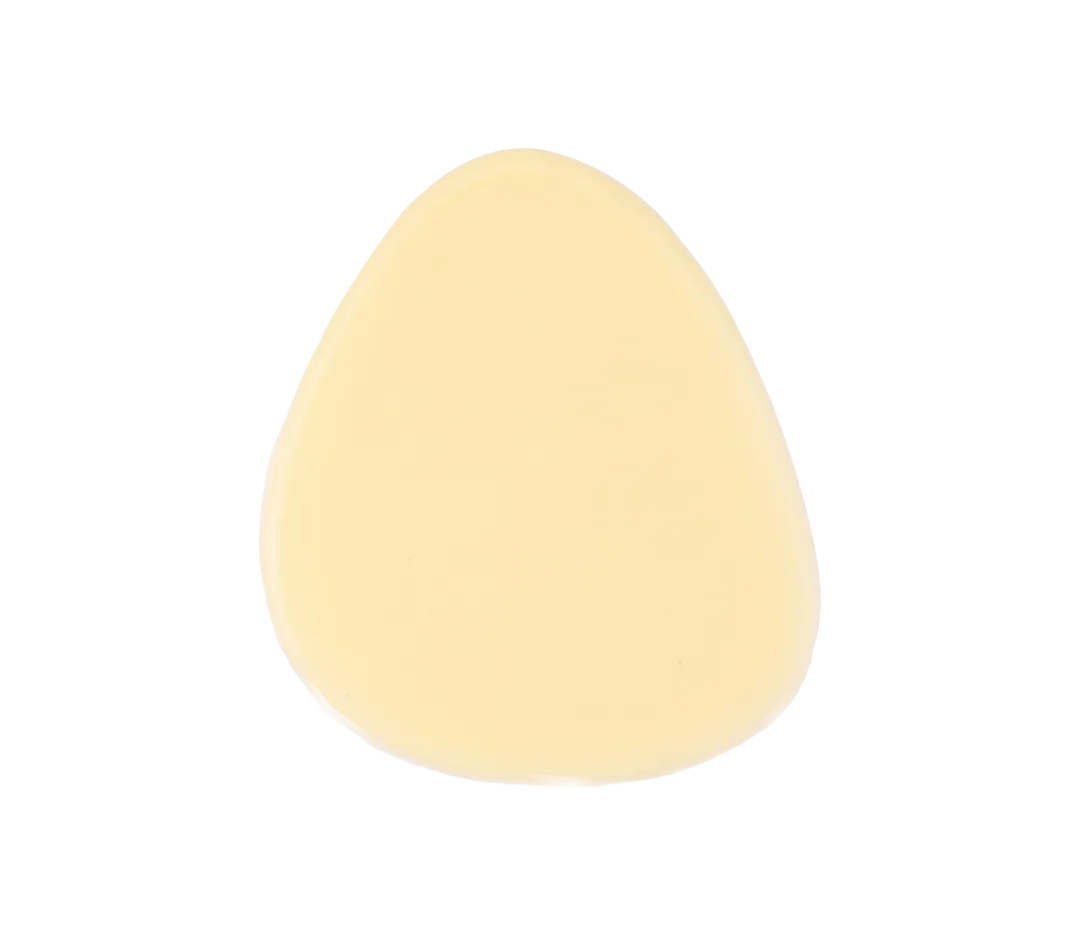 Mini décor chocolat embout blanc x104