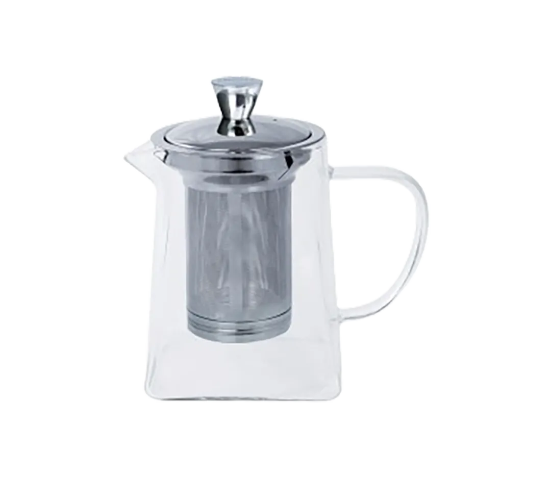 Rooibos - théière en verre inox