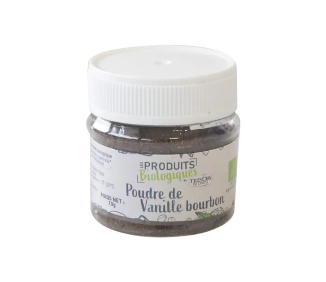 DETAIL POUDRE VANILLE BOURBON BIO.10G.