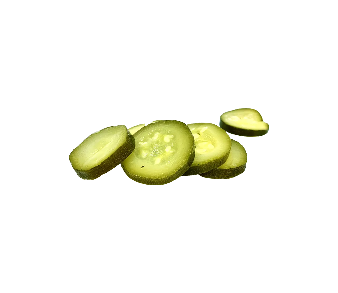 Pickles de courgette au curry surgelée