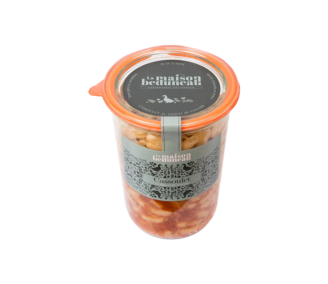 Cassoulet de canard 2 parts