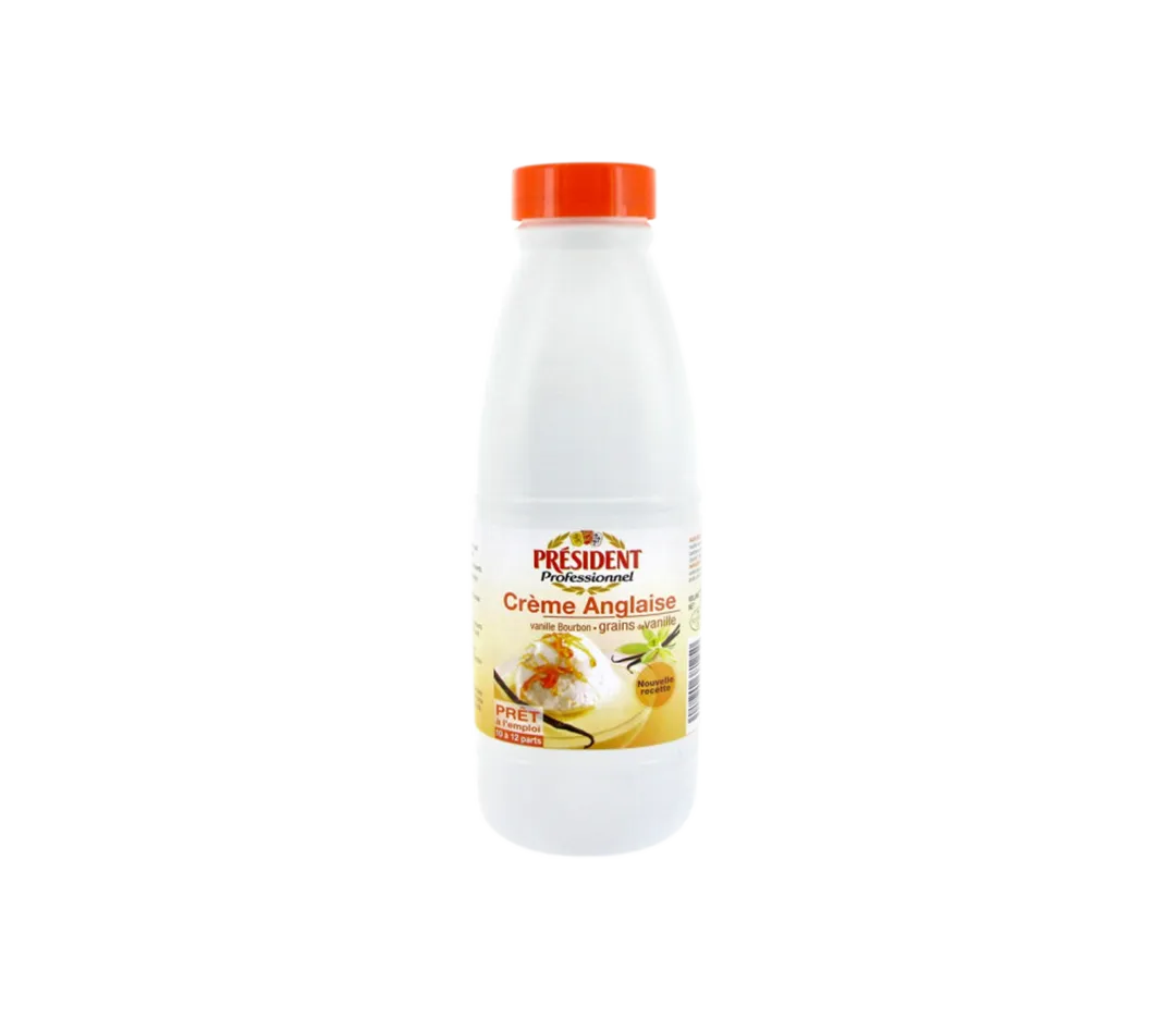 Crème anglaise Président