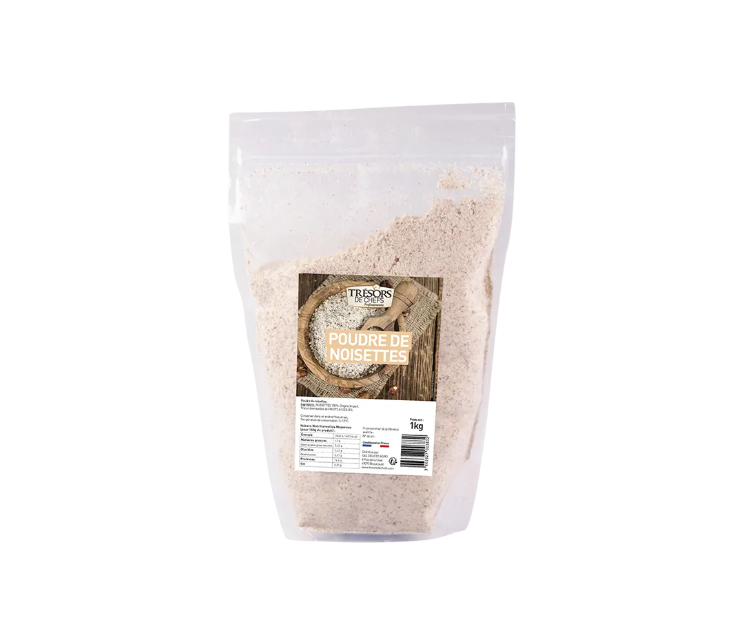 Poudre de noisettes grises - 1kg