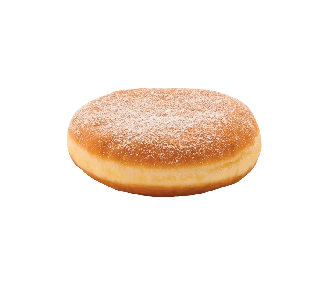 Beignet mascotte nature