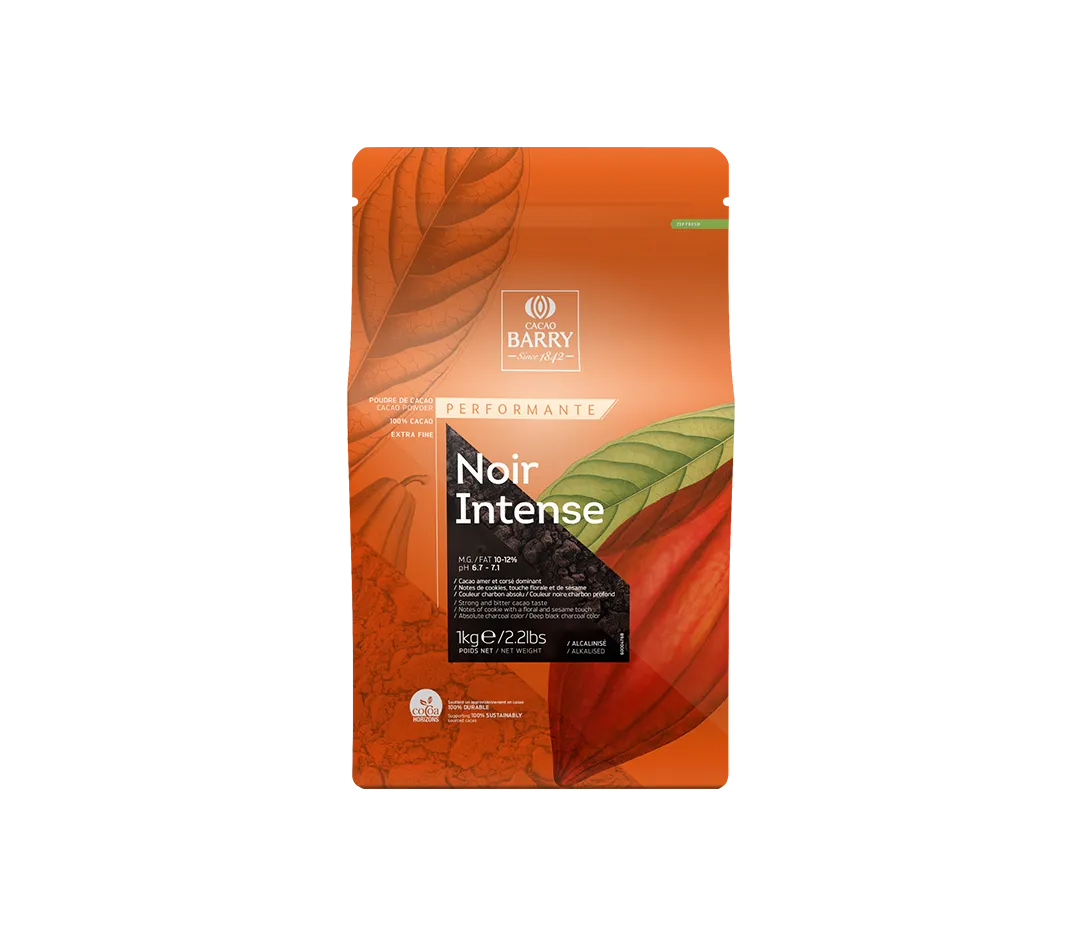 Cacao en poudre noir intense