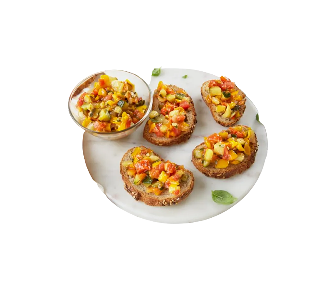 Tartare de légumes du soleil
