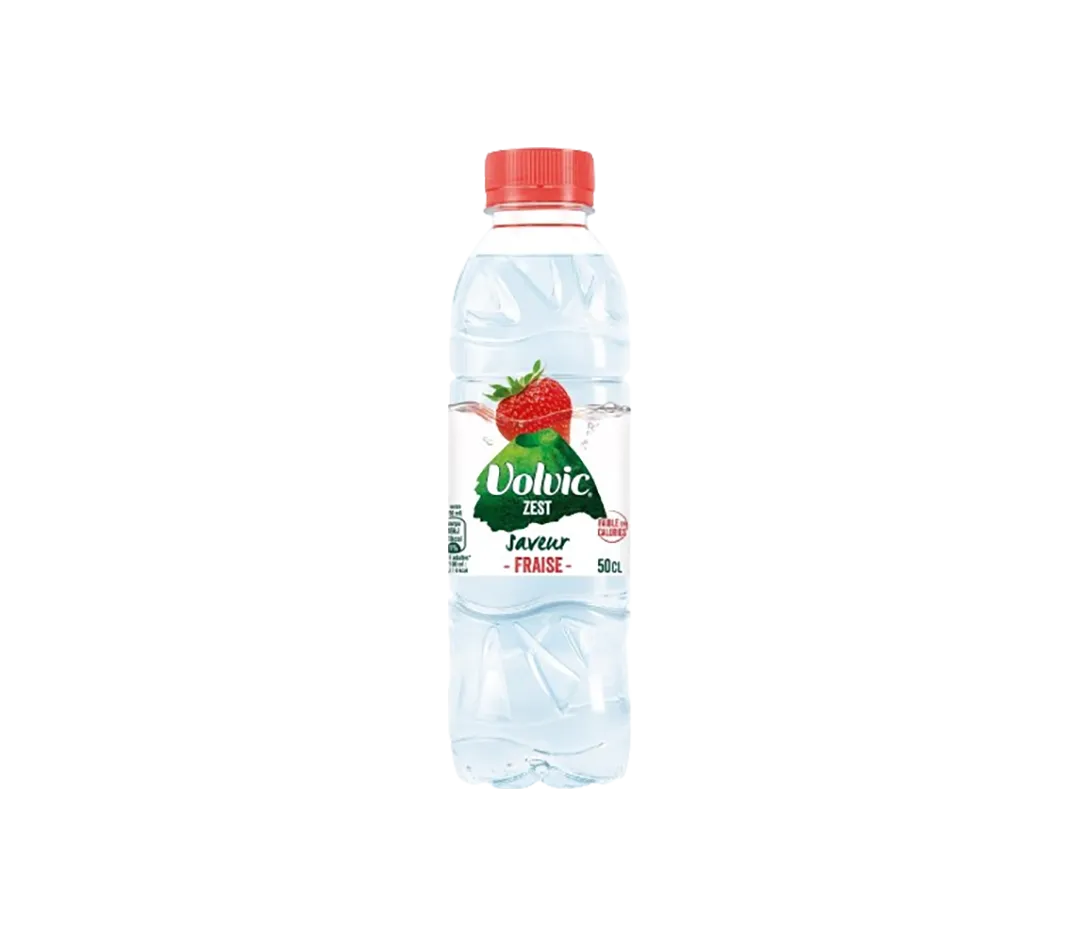 VOLVIC ZEST FRAISE 50 CL PACK 4X6