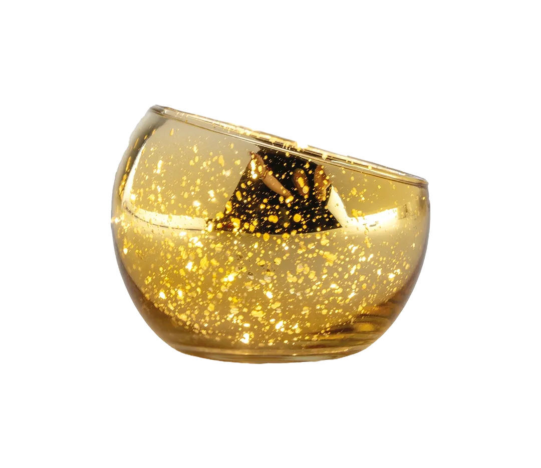 Demi boule or - D9cm