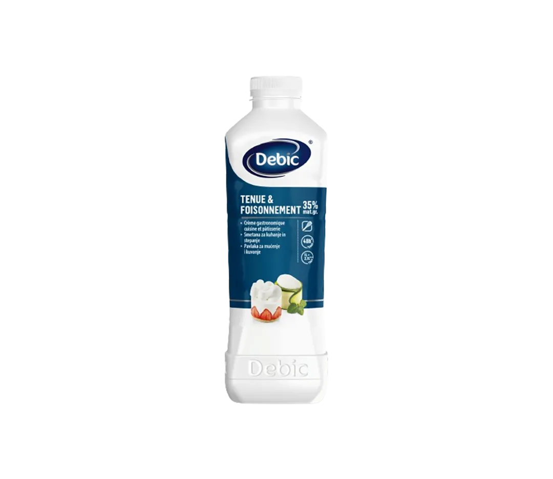 CREME UHT 35% TENUE&FOISON. 1L DEBIC
