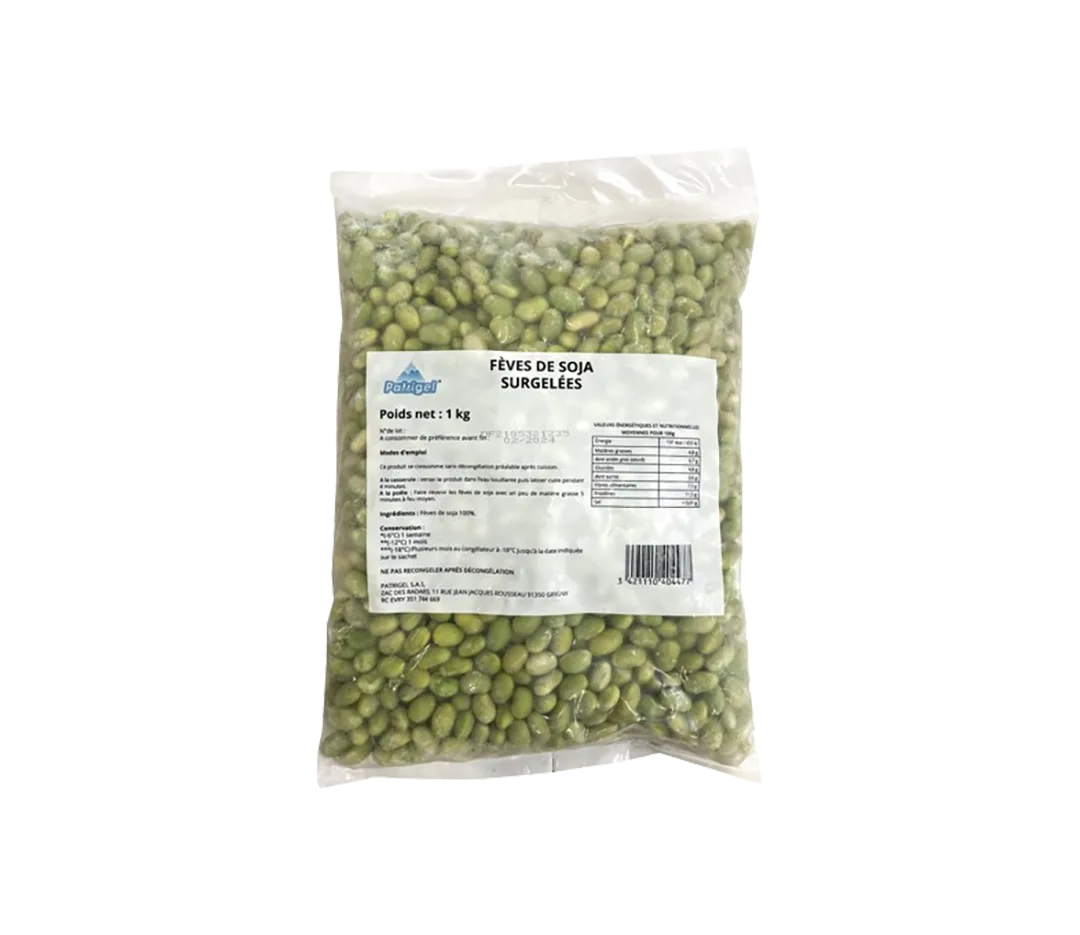 FEVES DE SOJA EDAMAME SURG. 1KG PATRIGEL