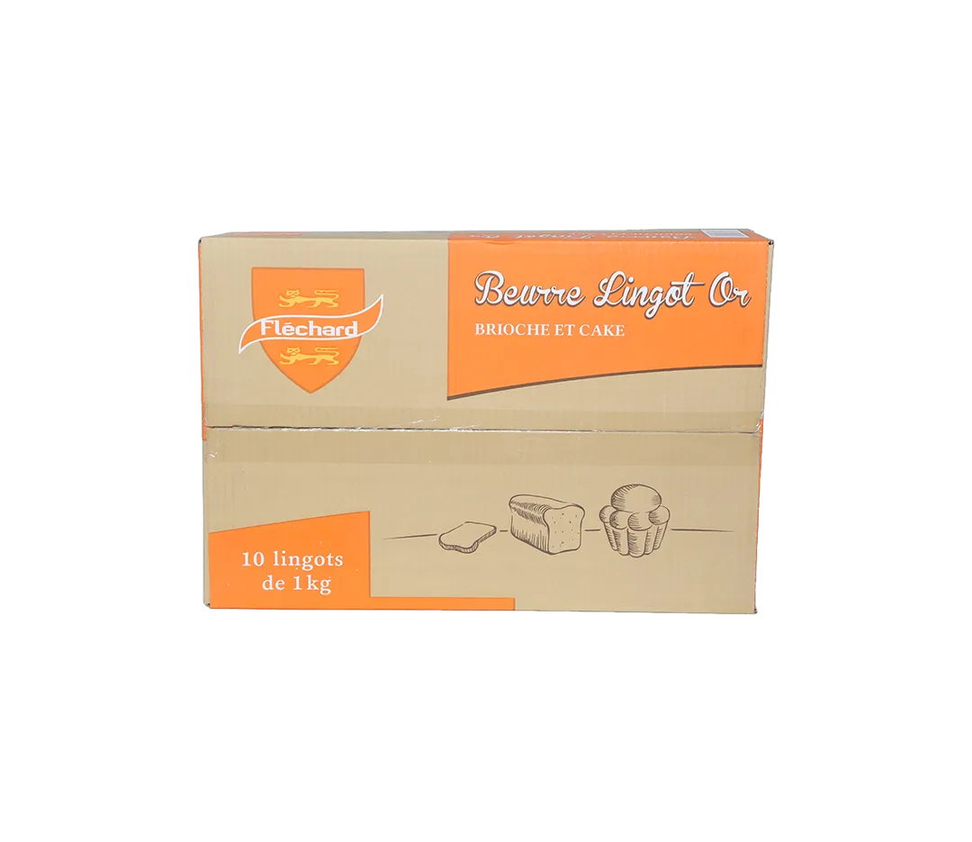 Beurre coloré d'incorporation - 10 x 1kg