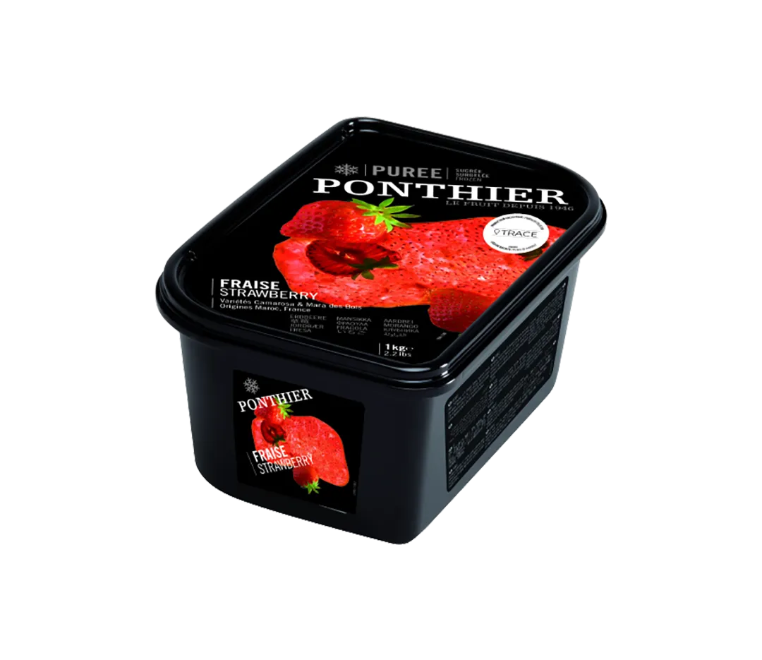 Purée de Fruits Surgelée Fraise Camarosa