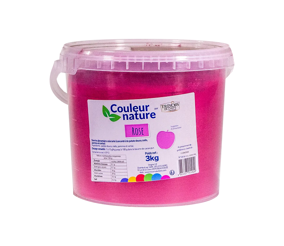 Denrées alimentaires colorantes