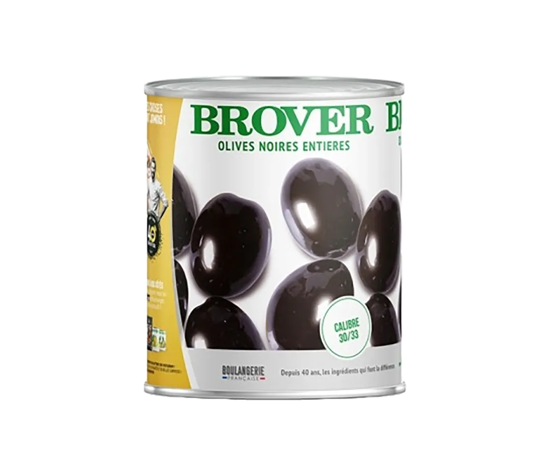 Olives noires dénoyautées
