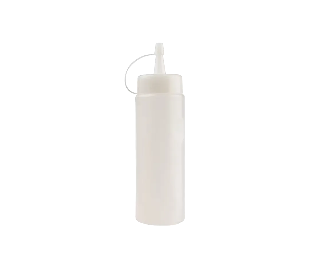 Flacon verseur souple transparent