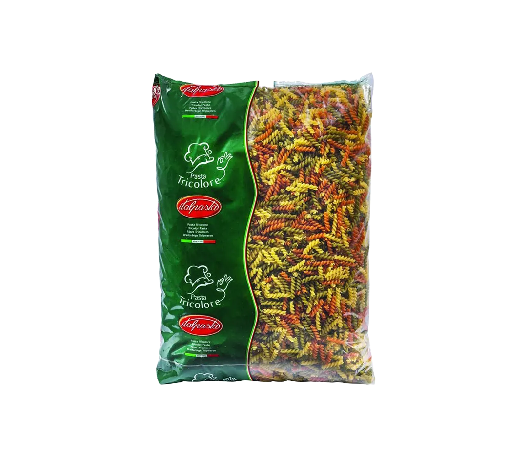 Pâtes fusilli tricolores 5kg
