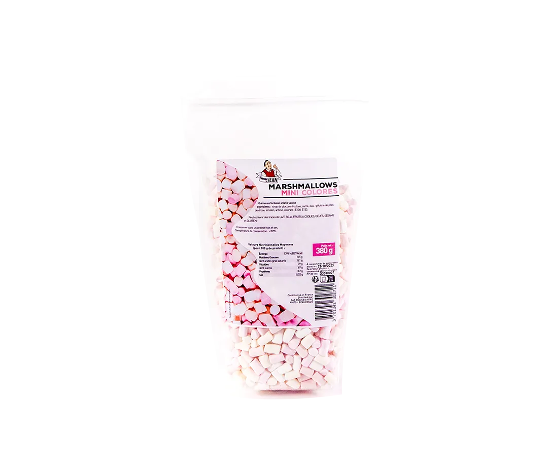 MARSHMALLOWS MINI SAC 380G FDJEAN