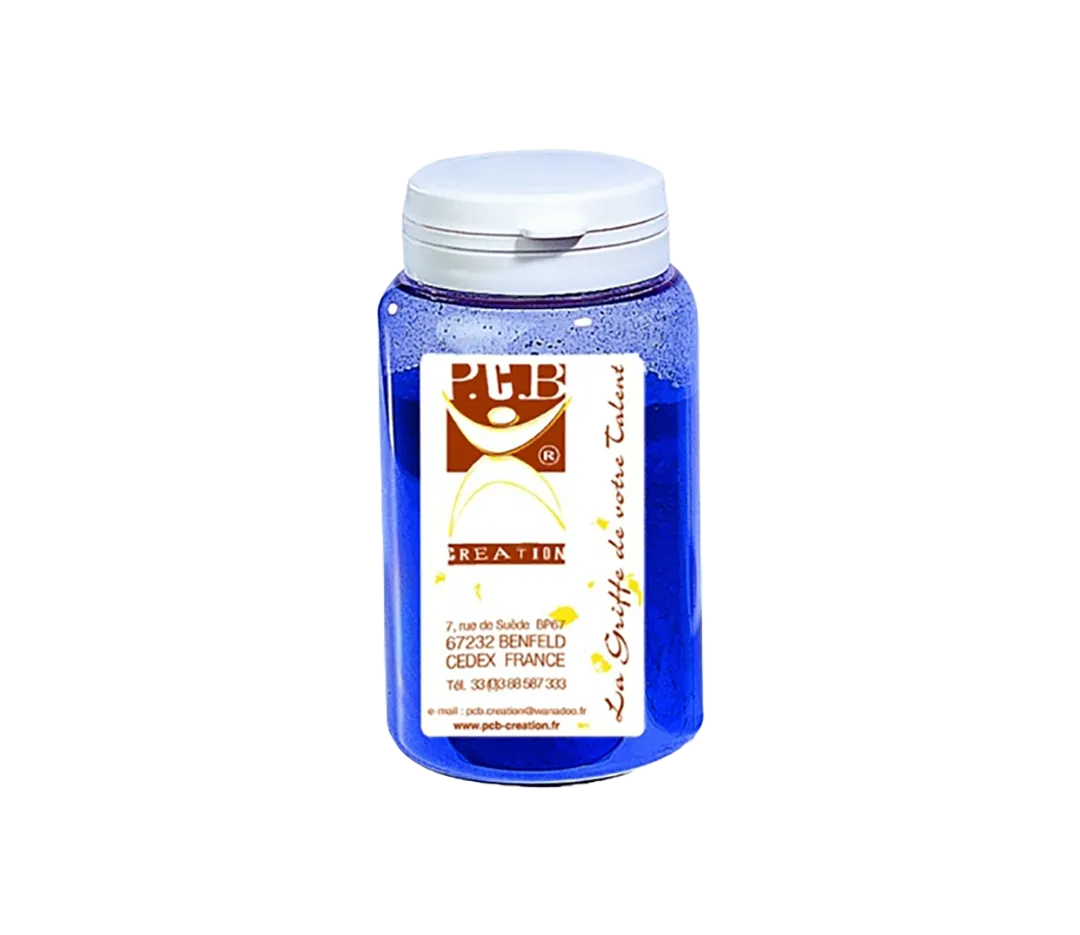 Colorant bleu en poudre