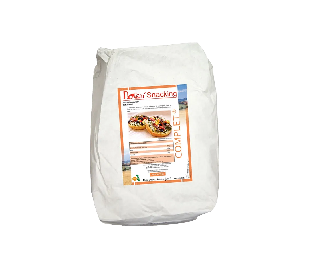 Farine pour pâte Novem Snacking