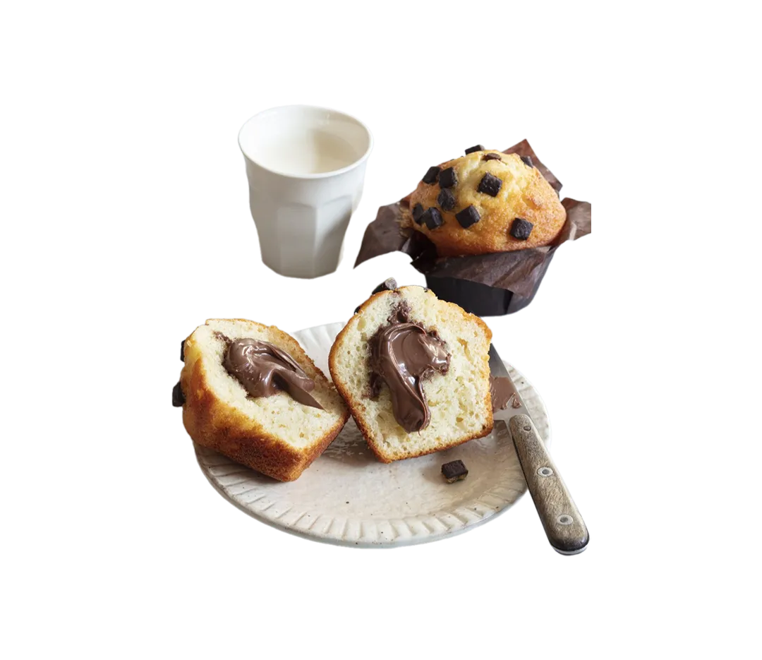 MUFFIN CHOCO NOISETTE 90G CT24