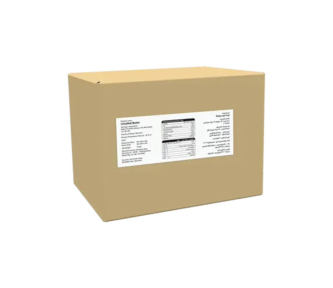 Motte beurre doux 25kg surgelé