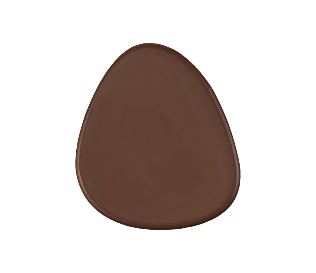 Mini décor chocolat embout noir x104