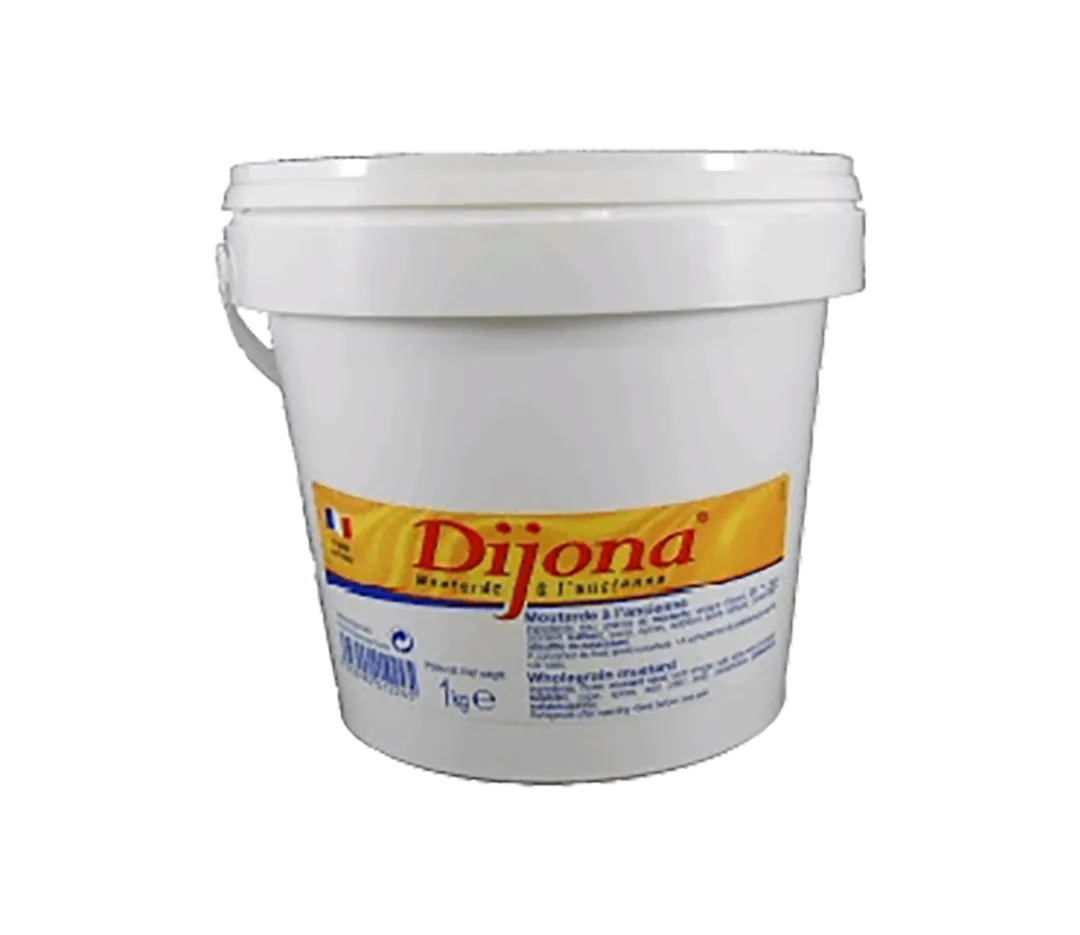 MOUTARDE A L'ANCIENNE POT 1 KG DIJONA
