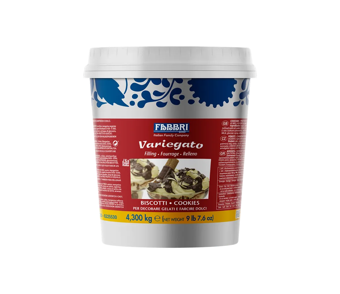 MARBRAGE BISCUIT COOKIES S/ 4.3KG FABBRI