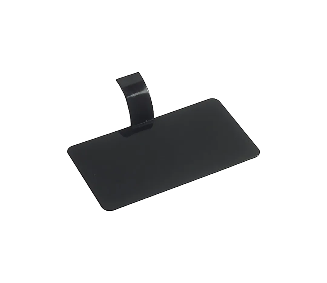 Palet' rectangle noire - x100