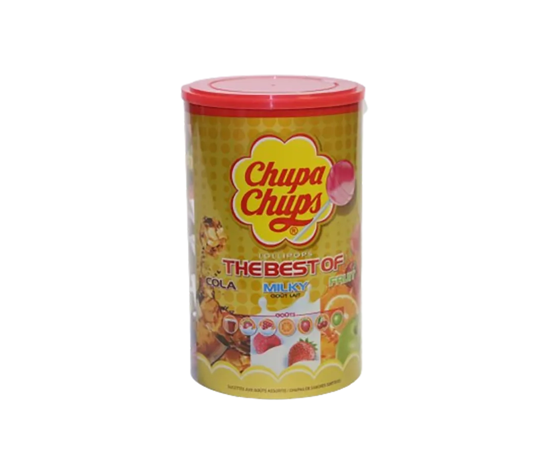 Chupa chups assorties - 150 pcs