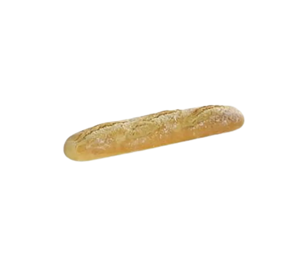 DEMI BAGUETTE FARINEE 140G CT50