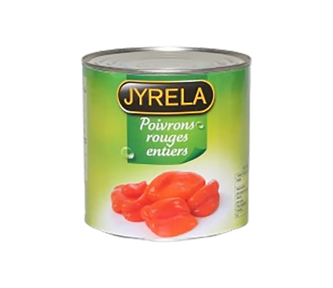 Poivrons rouges entiers - 3/1
