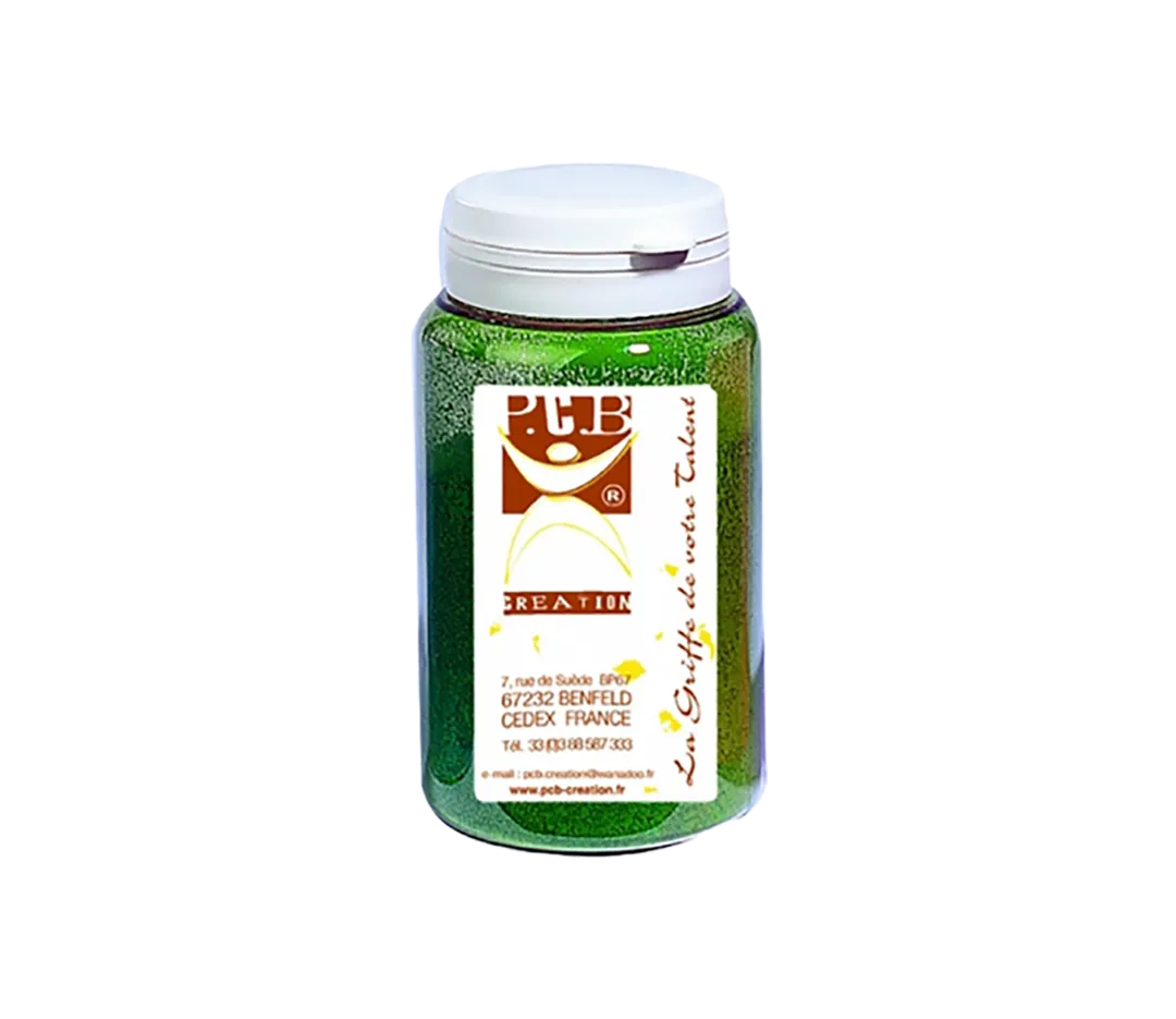 Colorant vert en poudre