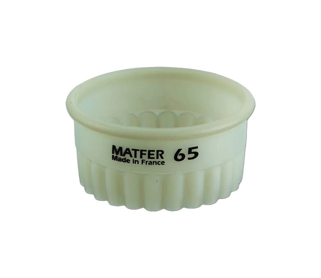 Découpoir rond cannelé exoglass. M 