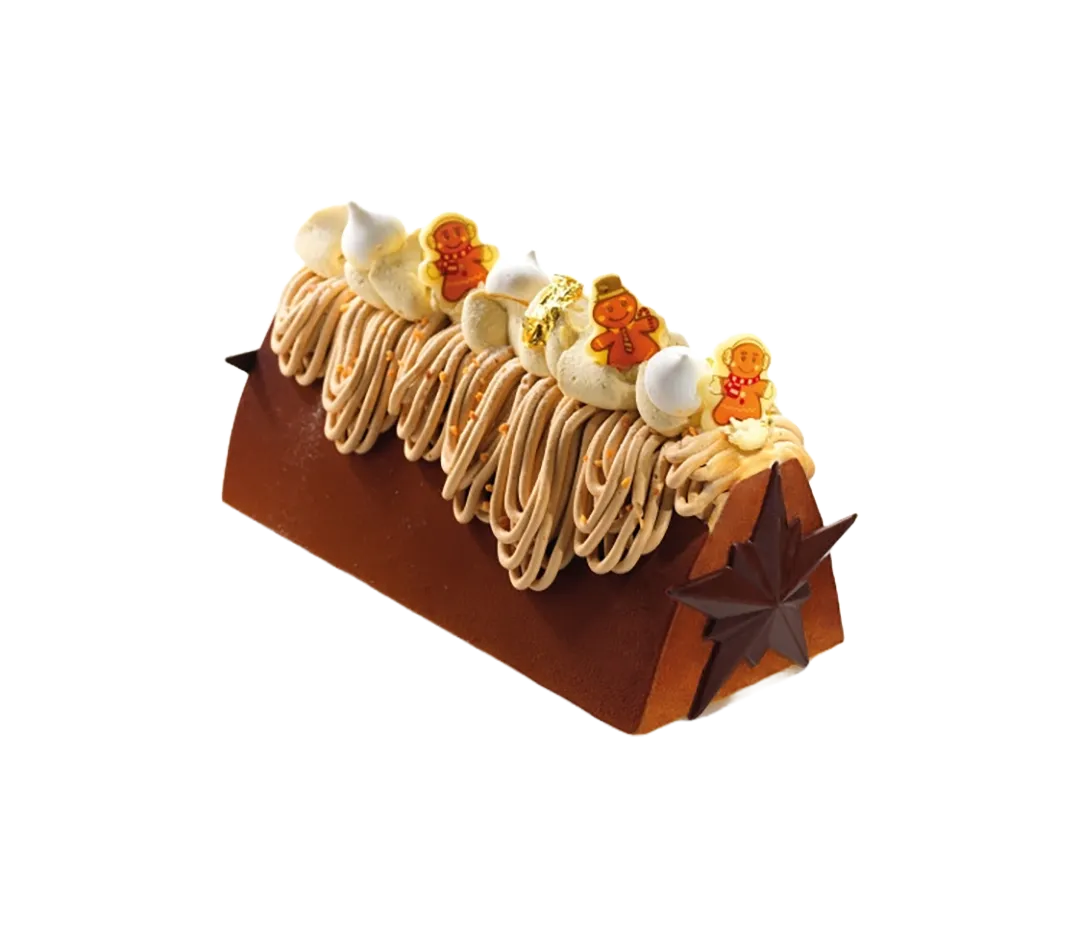 Moule pour bûche pyramide x10