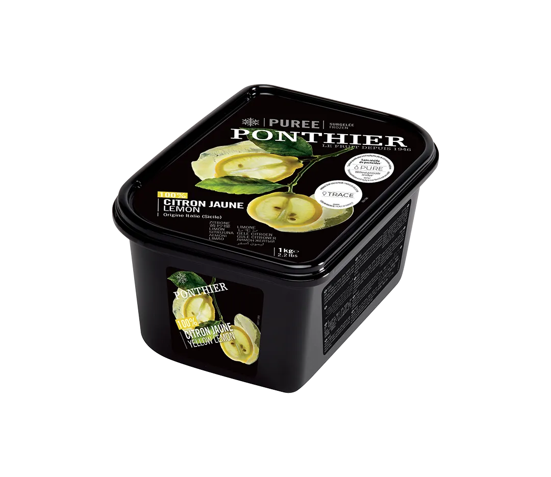 Purée de Fruits Surgelée Citron Jaune