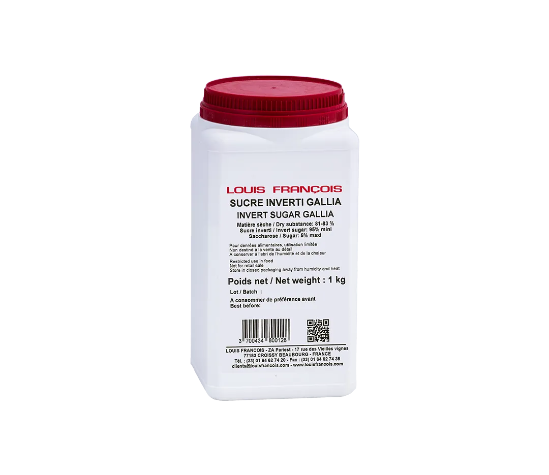 SUCRE INVERTI GALLIA 1 KG LOUIS FRANCOIS