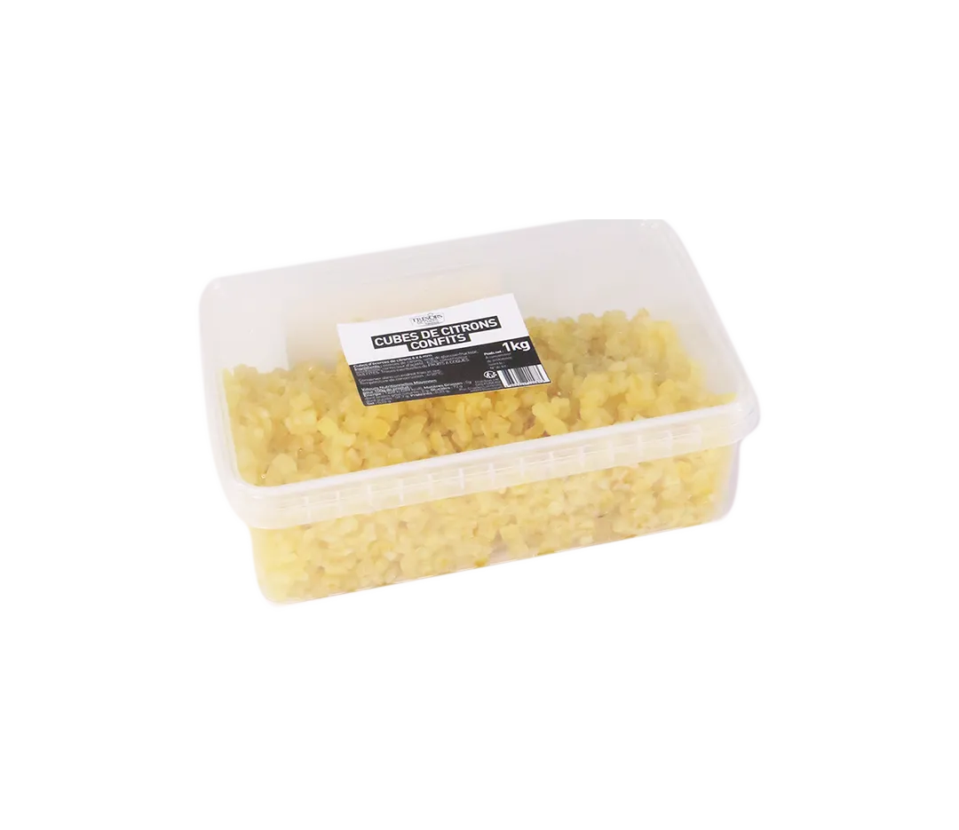 Ecorce de citron cube - 1 kg