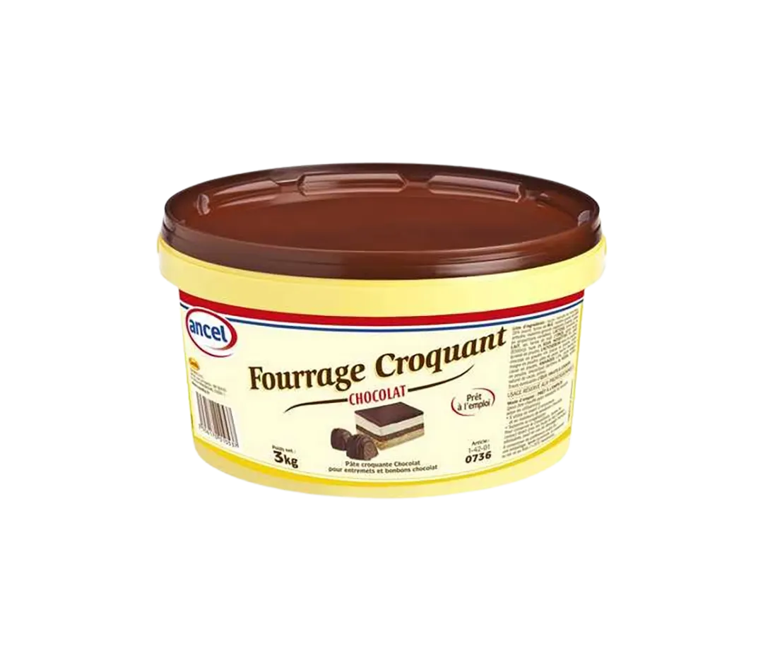 Fourrage croquant chocolat - 3kg