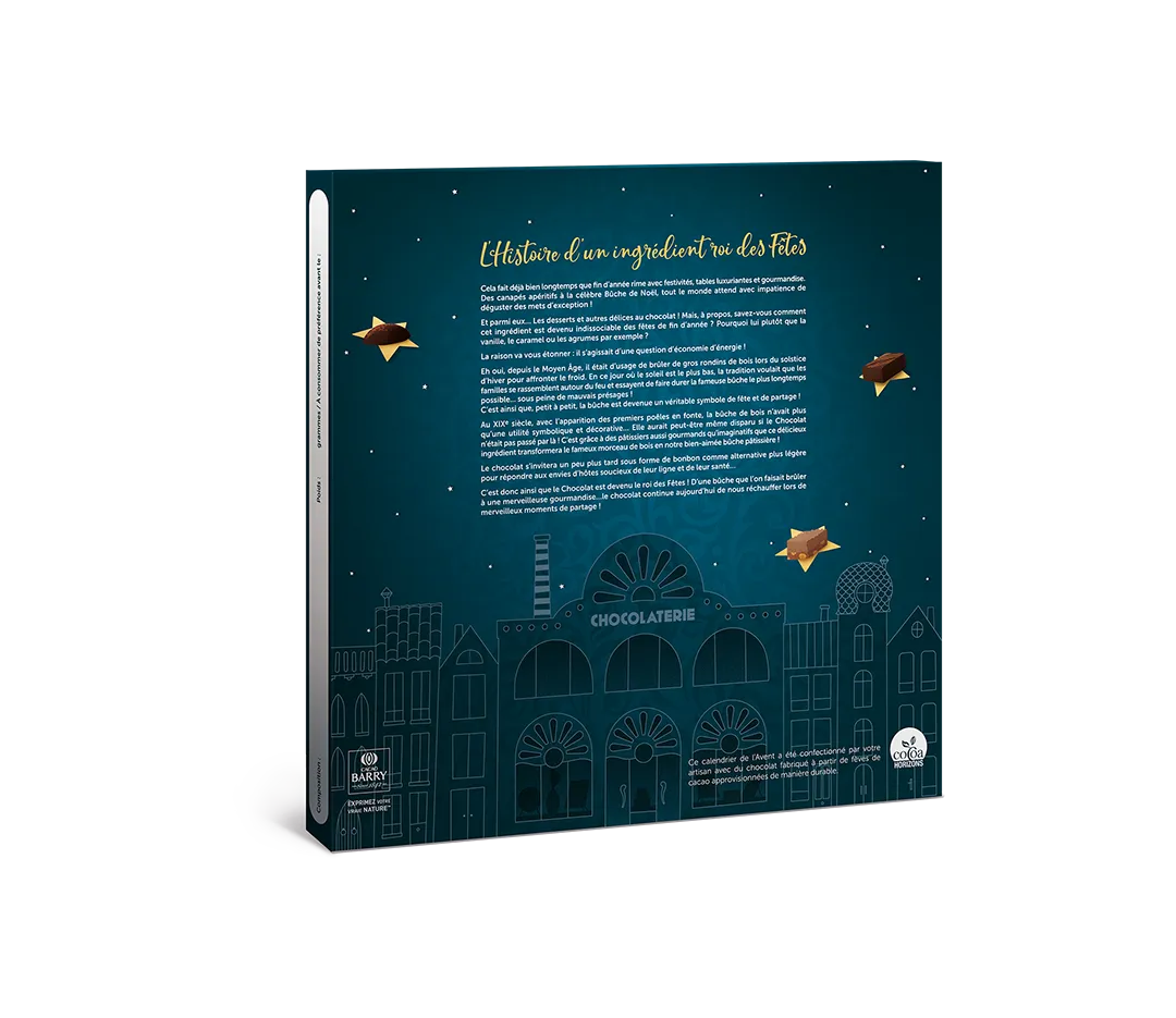 KIT 10 CALENDRIERS AVENT BONBON DE NOEL