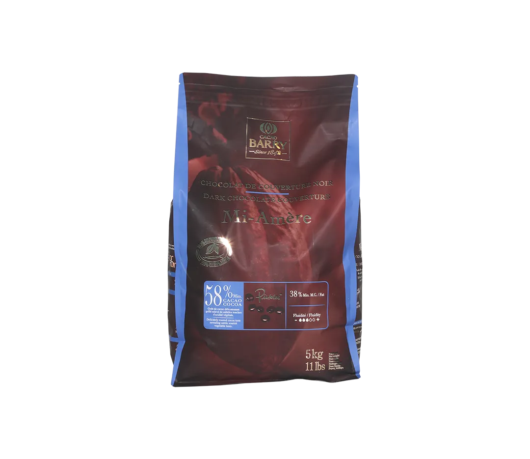 Chocolat Mi-Amère 58%
