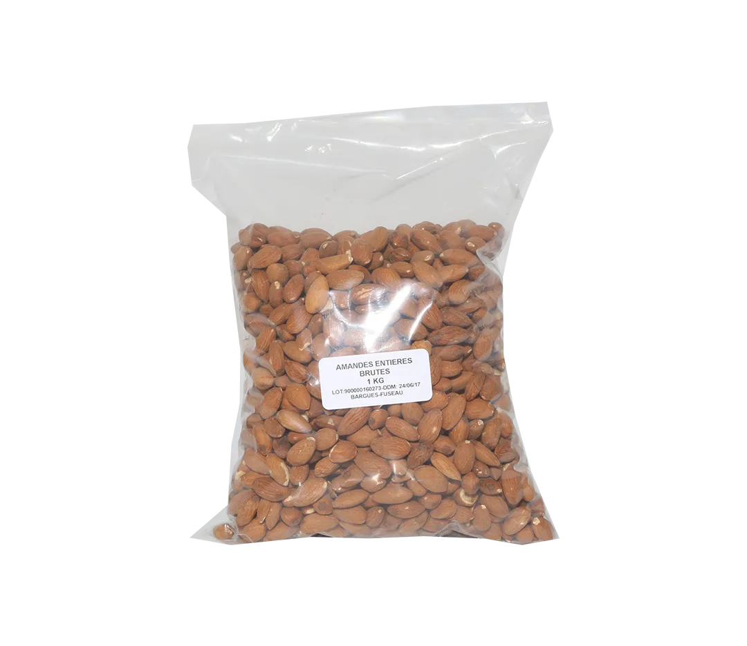 AMANDES ENTIERES 1 KILO SAC NEUTRE