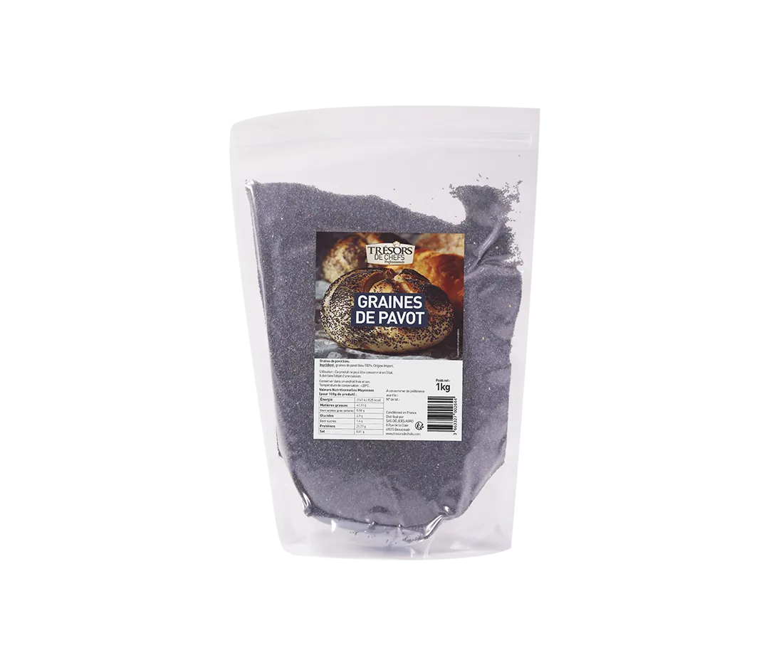 Graines de pavot bleu
