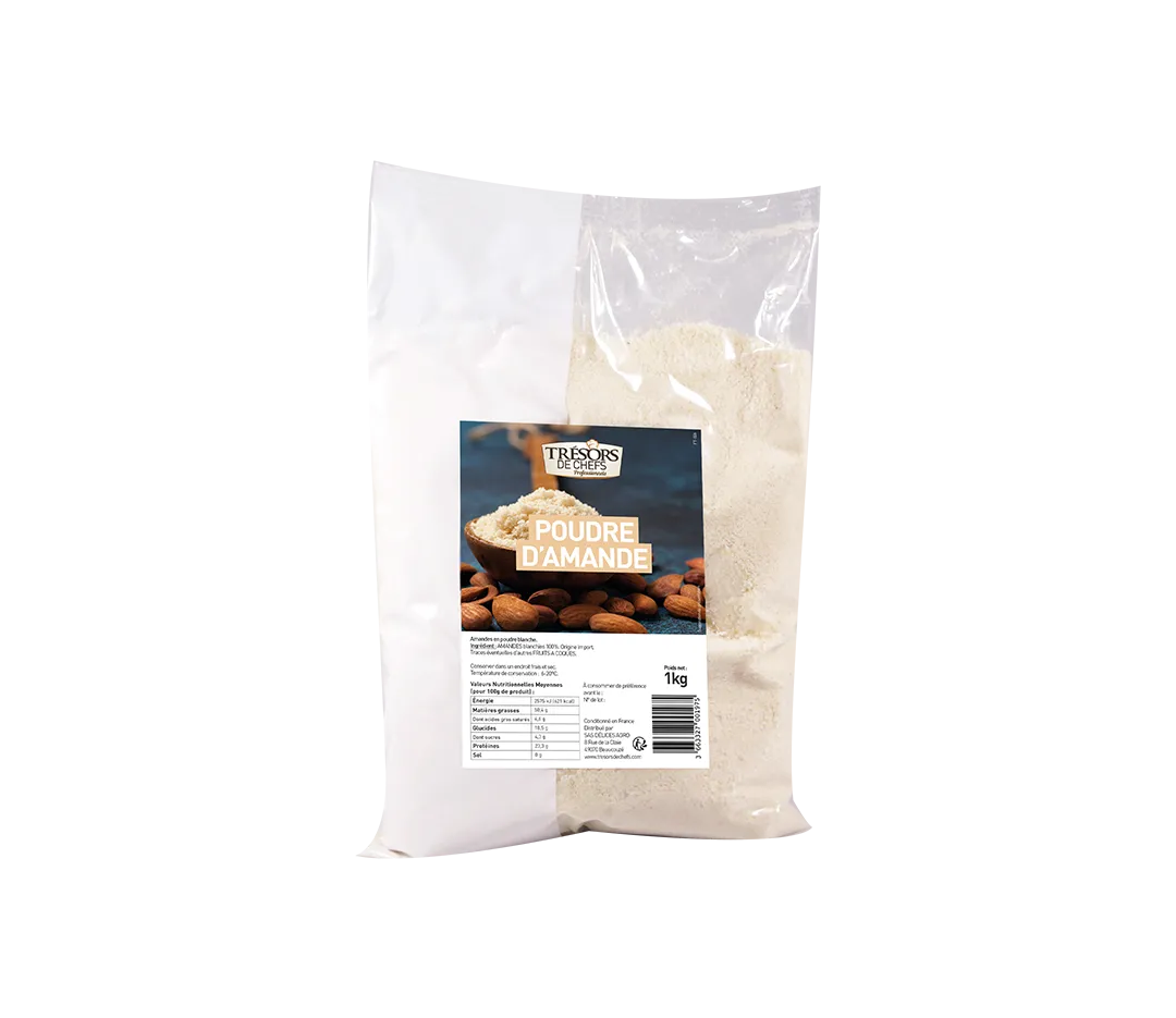 Poudre d'amandes blanches - 1kg
