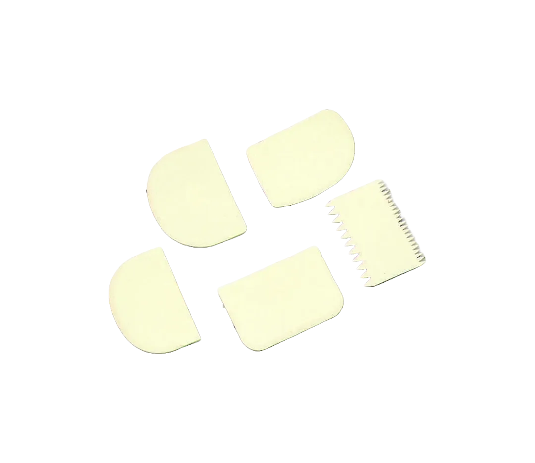 Jeu de 5 racloirs