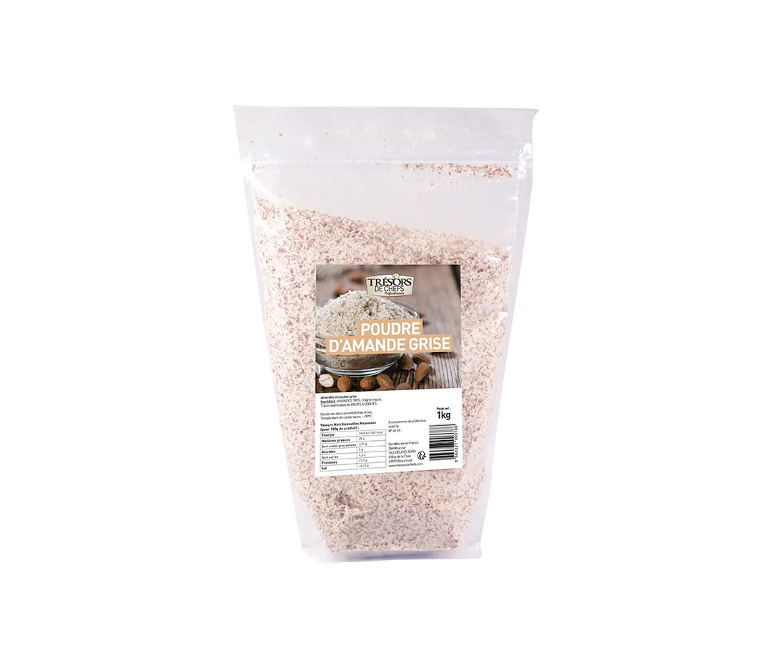 Poudre d'amandes grises - 1kg
